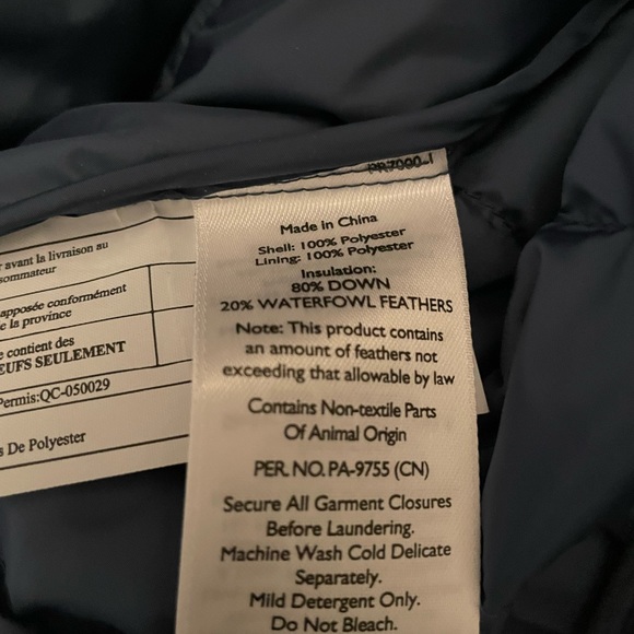 NWOT Eddie Bauer Down Jacket - Picture 5 of 5